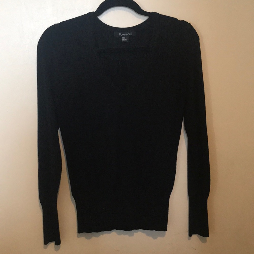 Classic V Neck cardigan sweater